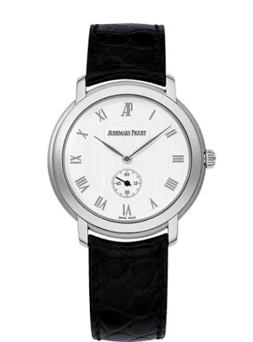 Audemars Piguet - 15056BC.OO.A001CR.02 Jules Audemars Small Seconds White Gold / Silver