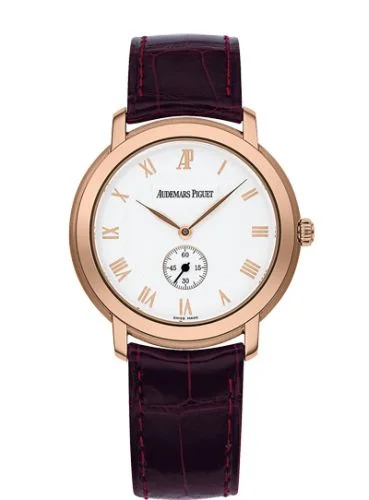 Audemars Piguet - 15056OR.OO.A067CR.02 Jules Audemars Small Seconds Pink Gold / Silver