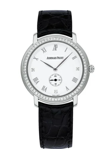 Audemars Piguet - 15103BC.ZZ.A001CR.02 Jules Audemars Small Seconds White Gold / Diamond / Silver
