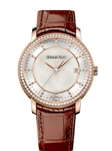 Audemars Piguet - 15171OR.ZZ.A809CR.01 Jules Audemars Selfwinding Pink Gold / Diamond / Silver