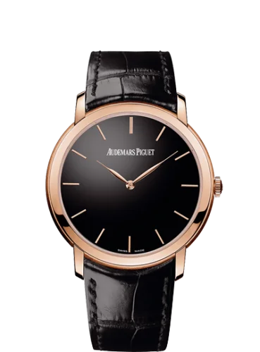 Audemars Piguet Jules Audemars 15180 Extra-Thin Pink Gold / Black