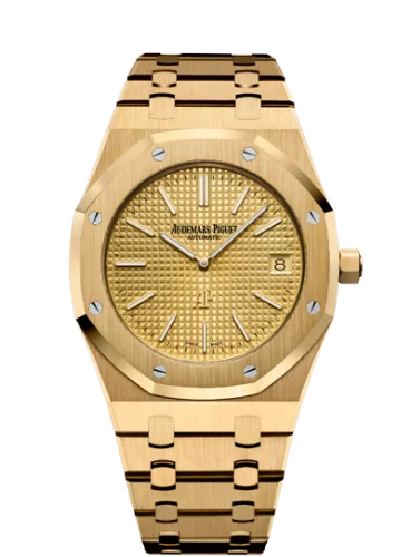 Audemars Piguet - 15202BA.OO.1240BA.02 Royal Oak Extra-Thin Yellow Gold / Yellow Gold