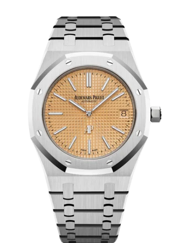 Audemars Piguet - 15202BC.OO.1240BC.01 Royal Oak Extra-Thin White Gold / Pink