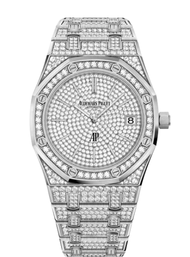 Audemars Piguet - 15202BC.ZZ.1241BC.01 Royal Oak Extra-Thin White Gold / Diamond