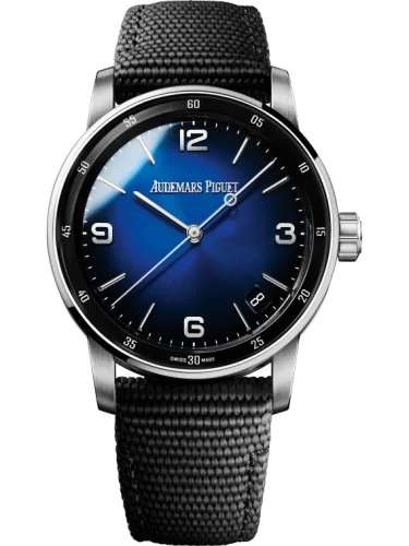 Audemars Piguet Audemars Piguet - 15210BC.OO.A002KB.01 CODE 11.59 Automatic White Gold / Blue / Fabric