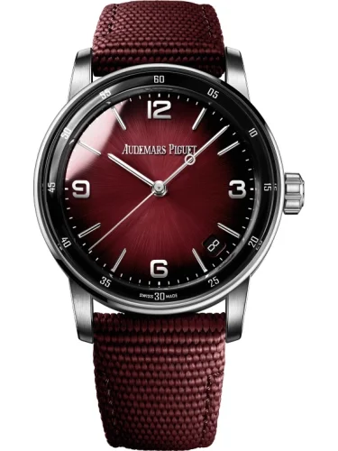 Audemars Piguet Audemars Piguet - 15210BC.OO.A500KB.01 CODE 11.59 Automatic White Gold / Burgundy / Fabric