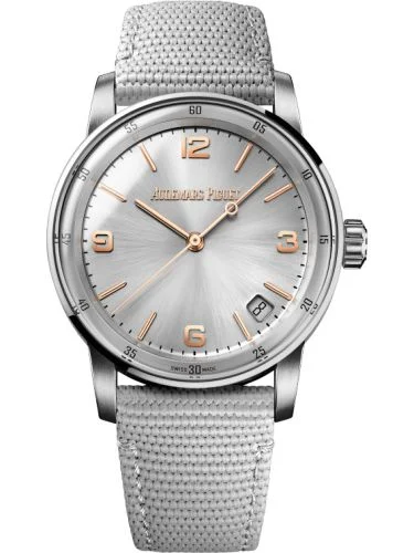 Audemars Piguet CODE 11.59 Automatic White Gold / Pink Gold / Silver / Fabric