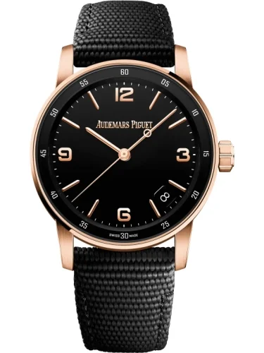 Audemars Piguet Audemars Piguet - 15210OR.OO.A002KB.01 CODE 11.59 Automatic Pink Gold / Black / Fabric