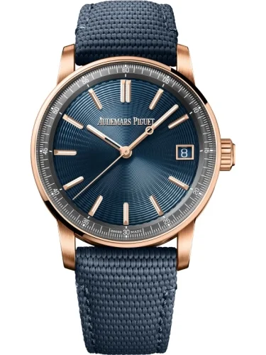 Audemars Piguet Audemars Piguet - 15210OR.OO.A348KB.01 CODE 11.59 Automatic Pink Gold / Blue