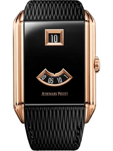 Audemars Piguet - 15245OR.OO.A206VE.01 Neo Frame Jumping Hour Pink Gold / Black