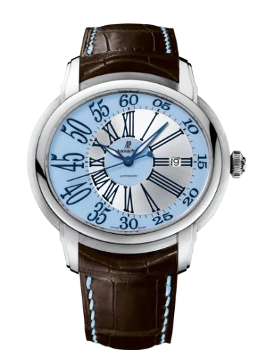 Audemars Piguet - 15320BC.OO.D093CR.01 Millenary Self-Winding White Gold / Blue