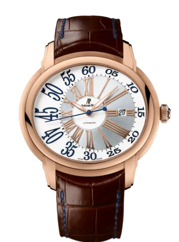 Audemars Piguet - 15320OR.OO.D093CR.01 Millenary Self-Winding Pink Gold / White