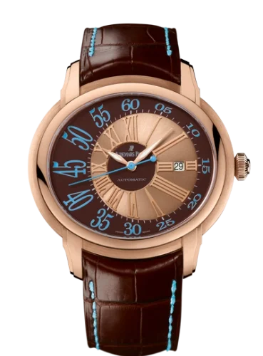 Audemars Piguet Audemars Piguet - 15320OR.OO.D095CR.01 Millenary Self-Winding Pink Gold / Brown