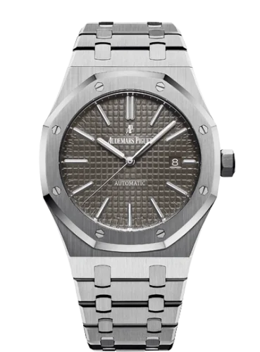 Audemars Piguet - 15400ST.OO.1220ST.04 Royal Oak 15400 Stainless Steel / Grey
