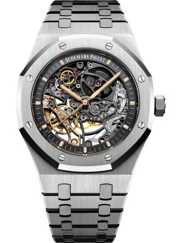 Audemars Piguet Audemars Piguet - 15407ST.OO.1220ST.01 Royal Oak 41 Double Balance Wheel Openworked Stainless Steel