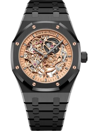 Audemars Piguet Audemars Piguet - 15416CE.OO.1225CE.02 Royal Oak 41 Double Balance Wheel Openworked Ceramic