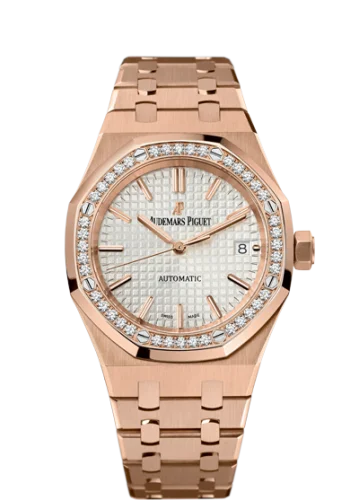 Audemars Piguet - 15451OR.ZZ.1256OR.01 Royal Oak 15451 Selfwinding Pink Gold / Silver