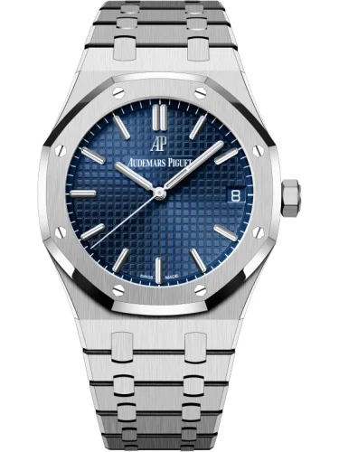 Audemars Piguet Audemars Piguet - 15503BC.OO.1220BC.01 Royal Oak Selfwinding White Gold / Blue