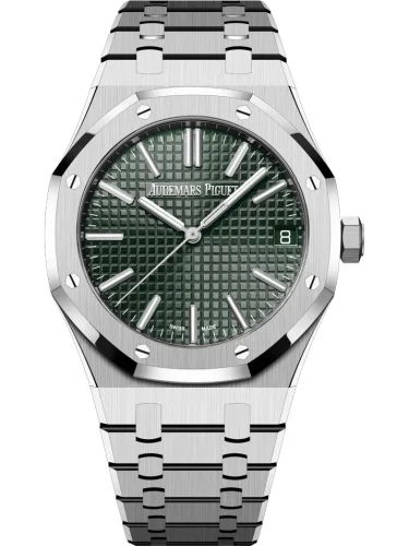 Audemars Piguet Audemars Piguet - 15510ST.OO.1320ST.09 Royal Oak Selfwinding 41 Stainless Steel / Green