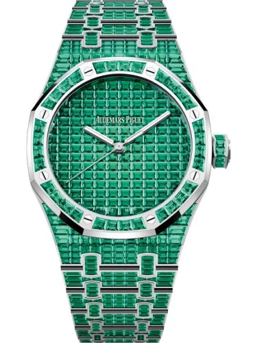 Audemars Piguet - 15514BC.EE.1284BC.01 Royal Oak Self-Winding 41 Emerald / 50th Anniversary
