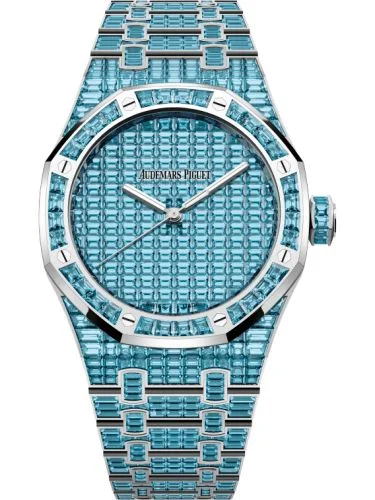 Audemars Piguet - 15514BC.TO.1284BC.01 Royal Oak Self-Winding 41 Blue Topaz / 50th Anniversary