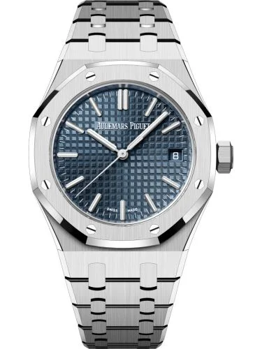 Audemars Piguet - 15550ST.OO.1356ST.02 Royal Oak Selfwinding 37 Stainless Steel / Blue / 50th Anniversary