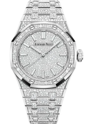Audemars Piguet Royal Oak Selfwinding 37 Whtie Gold - Snow-Set