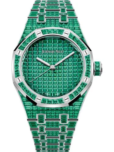 Audemars Piguet Audemars Piguet - 15554BC.EE.1274BC.01 Royal Oak Self-Winding 37 Emerald / 50th Anniversary