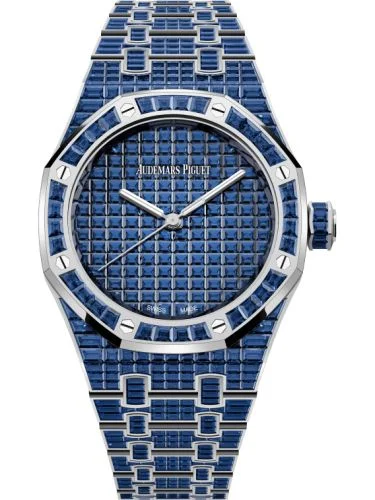 Audemars Piguet Audemars Piguet - 15554BC.SS.1274BC.01 Royal Oak Self-Winding 37 Blue Sapphire / 50th Anniversary
