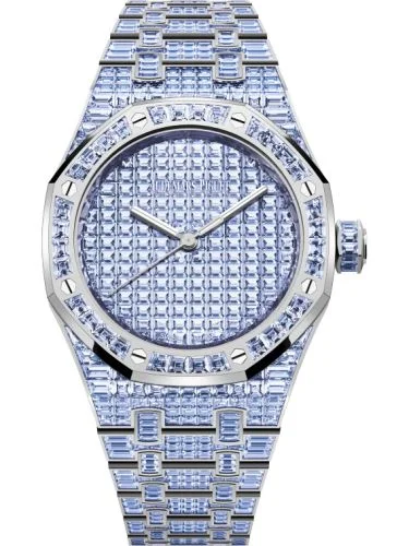 Audemars Piguet Audemars Piguet - 15554BC.TF.1274BC.01 Royal Oak Self-Winding 37 Tanzanite / 50th Anniversary