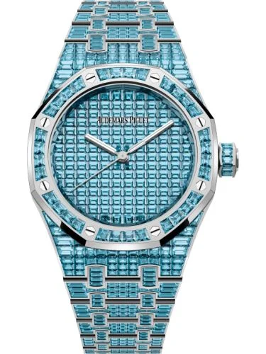 Audemars Piguet Audemars Piguet - 15554BC.TO.1274BC.01 Royal Oak Self-Winding 37 Blue Topaz / 50th Anniversary