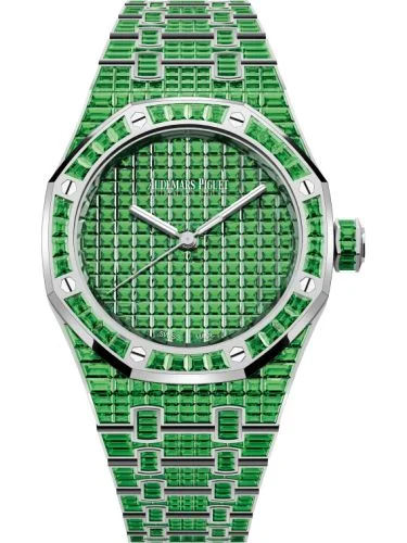 Audemars Piguet Audemars Piguet - 15554BC.TV.1274BC.01 Royal Oak Self-Winding 37 Tsavorite/ 50th Anniversary