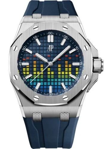 Audemars Piguet - 15600TI.OO.A343CA.01 Royal Oak Offshore Selfwinding Music Edition Titanium / Blue