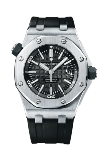 Audemars Piguet - 15703ST.OO.A002CA.01 Royal Oak Offshore Diver Stainless Steel / Black