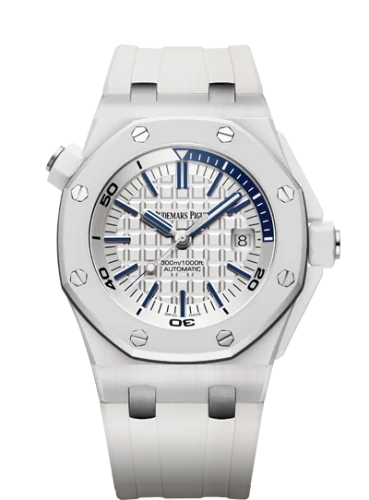 Audemars Piguet - 15707CB.OO.A010CA.01 Royal Oak Offshore Diver White Ceramic