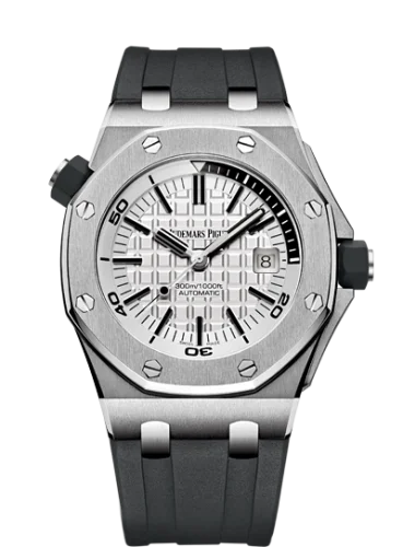 Audemars Piguet - 15710ST.OO.A002CA.02 Royal Oak Offshore Diver Stainless Steel / Silver