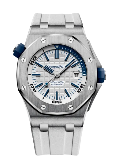 Audemars Piguet - 15710ST.OO.A010CA.01 Royal Oak Offshore Diver Stainless Steel / White