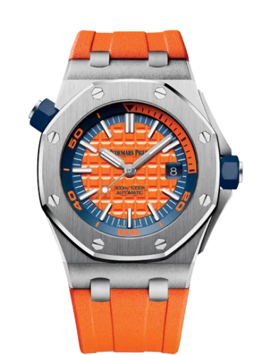 Audemars Piguet - 15710ST.OO.A070CA.01 Royal Oak Offshore Diver Stainless Steel / Orange