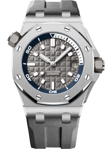 Audemars Piguet Audemars Piguet - 15720ST.OO.A009CA.01 Royal Oak Offshore Diver Stainless Steel / Grey