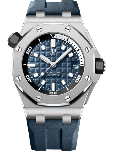 Audemars Piguet Audemars Piguet - 15720ST.OO.A027CA.01 Royal Oak Offshore Diver Stainless Steel / Blue