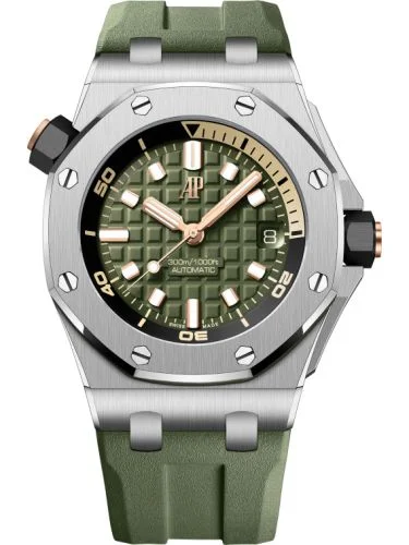 Audemars Piguet Royal Oak Offshore Diver Stainless Steel / Green