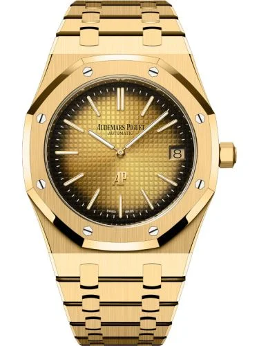 Audemars Piguet - 16202BA.OO.1240BA.02 Royal Oak Extra-Thin Yellow Gold / Champagne
