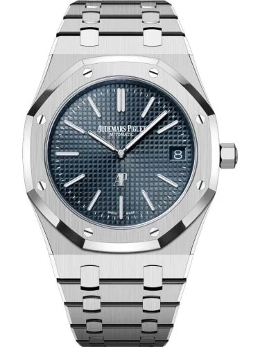 Audemars Piguet - 16202ST.OO.1240ST.02 Royal Oak Extra-Thin Stainless Steel / Blue