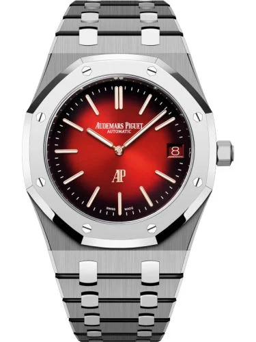 Audemars Piguet - 16202XT.OO.1240XT.01 Royal Oak Extra-Thin Titanium - BMG / Red