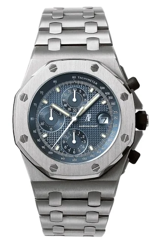 Audemars Piguet Audemars Piguet - 25721.ST.O.1000ST.01 Royal Oak OffShore 25721 Chronograph Stainless Steel / Blue
