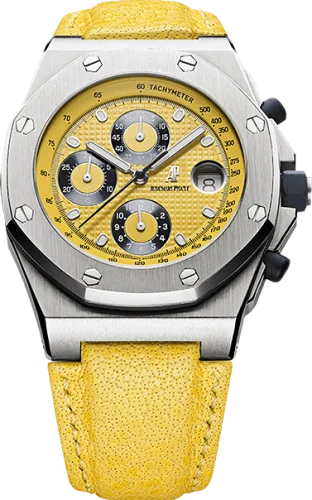Audemars Piguet - 25770ST.OO.D009XX.02 Royal Oak OffShore 25770 Chronograph Yellow