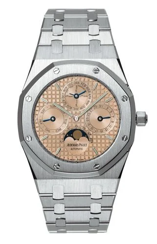 Audemars Piguet - 25820PT.O.0944PT.04 Royal Oak 25820 Perpetual Calendar Platinum / Salmon