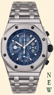 Audemars Piguet Audemars Piguet - 25854BC.O.1150BC.01 Royal Oak OffShore 25854 Perpetual Calendar White Gold / Blue