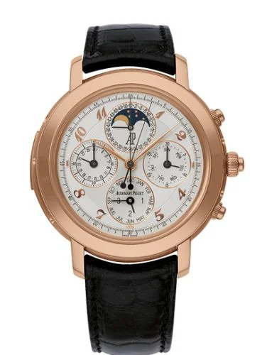 Audemars Piguet - 25866OR.OO.D002CR.02 Jules Audemars 25866 Grande Complication Pink Gold / White Breguet