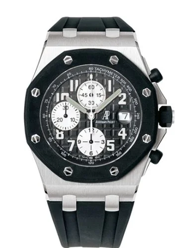 Audemars Piguet - 25940SK.OO.D002CA.01 Royal Oak Offshore 25940 Chronograph Rubberclad Stainless Steel / Black